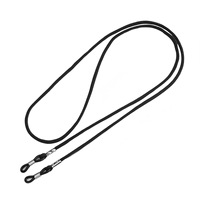 Cordon de lunettes en polyester durable, cordon de maintien pour lunettes de sport, sangle colorée pour lunettes de soleil