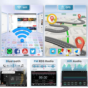 Estéreo para Auto Android de 7 Pulgadas, Plug-and-Play para Fiat Fiorino/Qubo 2008-2016, CarPlay, Navegación GPS, BT, SWC, RDS, DSP, Reproductor de DVD para Auto 2 Din - Product Image 4