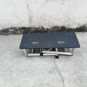 <span class=keywords><strong>Mesa</strong></span> <span class=keywords><strong>de</strong></span> Soporte para <span class=keywords><strong>DJ</strong></span> Portátil y Fácil <span class=keywords><strong>de</strong></span> Instalar, Fabricada en Aluminio, para Reproductores <span class=keywords><strong>de</strong></span> CD <span class=keywords><strong>Pioneer</strong></span> CDJ 3000 y Denon SC6000 - Product Image 2