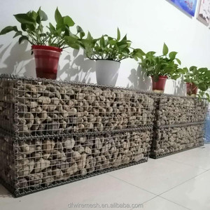 Murs de soutènement en gabions soudés revêtus de Galfan, paniers en gabions en maille d'alliage zinc-aluminium pour clôture de jardin - Product Image 6