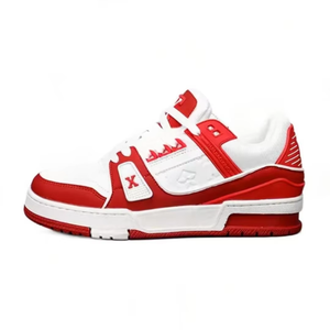 New <b>Top</b> Quality Luxury Designer SneakersLeather Flat Shoes Men Woman Casual Shoes Lightweight Sports Running Shoes Skateboarding - Product Image 6