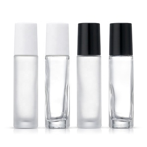 Du Lịch Sang Trọng Kích Thước Mờ Cuộn Trên Khử Mùi Chai 10Ml Thủy Tinh Khử Mùi Con Lăn Chai Thủy Tinh Bao Bì Mỹ Phẩm - Product Image 2