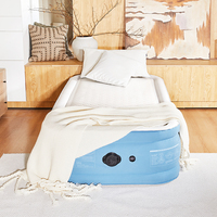 Matelas gonflable moderne pour voyage en voiture avec pompe à air, sac de rangement pliable pour l'extérieur, chambre à coucher et hôpital