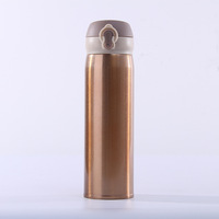 Botol minum termos vakum stainless steel dinding ganda 500ml murah dengan tutup anti tumpah untuk hadiah