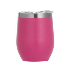 Gobelet isotherme élégant et sûr pour les aliments, style Swig, 350 ml, pour la plage, le camping, la randonnée, pour les boissons chaudes et froides, ASM09 - Product Image 2