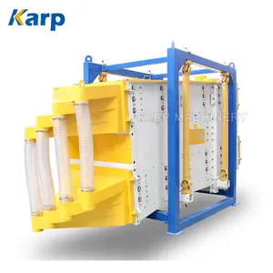 10-30 t/h grande capacidade de processamento giratória peneira sílica areia peneirar industrial sal tela vibratória - Product Image 6