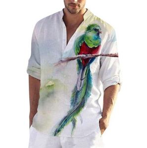 Vente en gros Chemise Henley en coton et lin <span class=keywords><strong>pour</strong></span> hommes Costume <span class=keywords><strong>hippie</strong></span> Tenues de yoga Haut à manches longues ample <span class=keywords><strong>Tenue</strong></span> décontractée Vêtements de plage Chemises - Product Image 3