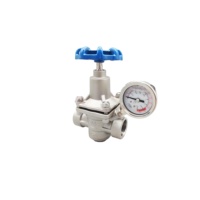 Vanne de réduction de pression à diaphragme en acier inoxydable 304 HanQian, réglable, YZ11X-16P, vanne de régulation de pression de conduite d'eau 1