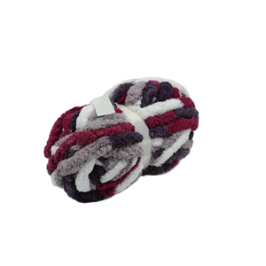 Juego de <span class=keywords><strong>ganchillo</strong></span> grueso metálico <span class=keywords><strong>con</strong></span> tinte superior, tejido a mano elegante, hilo Jumbo azul marino, hilo súper grueso - Product Image 4