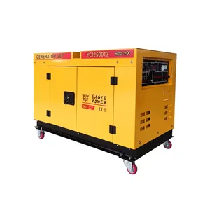 Diesel generator 10kw Generator New product 10KW Single Cylinder three phase weifang Engine Silent Type Office use Portable gen