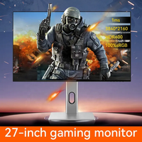 Monitor LCD de 27 pulgadas, Webcam con función táctil, 2K, 4K, 60Hz, 240Hz, para juegos, PC, monitores de ordenador