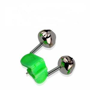 กระดิ่งตกปลาแบบขายส่ง คลิปพลาสติกเตือน<span class=keywords><strong>ปลา</strong></span>ติดเบ็ด กระดิ่งคู่สำหรับตก<span class=keywords><strong>ปลา</strong></span>ทะเล ใช้สำหรับตกปลาตอนกลางคืน - Product Image 1