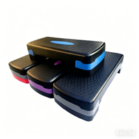 Plataforma de Step Ajustable para Fitness Aeróbico, Material PP, 68/78 cm, Logotipo Personalizado, Antideslizante, para Ejercicio, Gimnasio, Yoga, Venta al Por Mayor de Fábrica