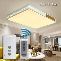 AC 220V 2CH RF 433MHz maison intelligente sans fil télécommande commutateur relais universel récepteur émetteur Module matière plastique