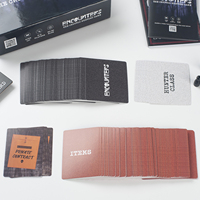 2024 vente en gros impression personnalisée ivre jeu de société cartes adulte papier famille Couples boire jouer pont jeux de cartes personnalisés