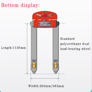 1.5 Ton 2ton 3ton Hydraulic Lift Best <strong>Manual</strong> Motorized Mini Battery Operated Electric Hand <strong>Pallet</strong> <strong>Jack</strong> for Restaurant Industries - Product Image 5