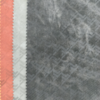 Tissu en cuir PU super doux sans PFAS, 0,2 mm d'épaisseur, coupe-vent avec doublure en polyester pour vestes et accessoires pour hommes, personnalisable