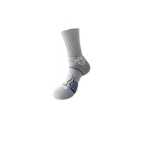 Fabricant de chaussettes d'élite de football et de basket-ball de haute qualité avec logo personnalisé, respirantes et antidérapantes pour hommes