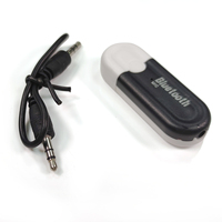 Amplificateur de voiture USB, adaptateur BT-aux, haut-parleur audio sans fil pour voiture, récepteur audio USB BT