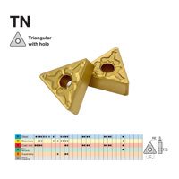Plaquette triangulaire en carbure de tungstène VULCAN TNMG indexable pour tournage d'acier et d'acier inoxydable, outil de tournage CNC, prix usine fournisseur
