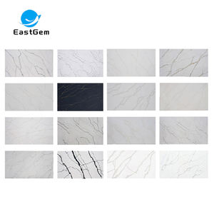 クォーツストーンカッティングボードCarraraホワイト石英石シート壁パネルカウンタートップ用 - Product Image 6