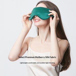 Antifaz de Seda de Morera 100% de 22 Momme, Engrosado, para Dormir, Bloquea la Luz, Sin Presión en los Ojos, Personalizable, Venta al por Mayor - Product Image 5
