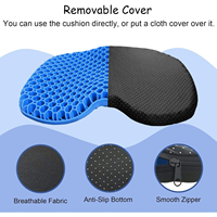 Vente directe usine – Coussin de protection en gel anatomique pliable, épaissi et antidérapant pour siège d'avion