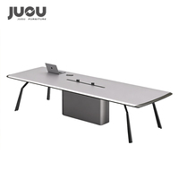 Meubles de bureau en gros, personnalisation, haute qualité, salle de réunion, bureau de réunion en bois de luxe, table de conférence moderne de grande taille