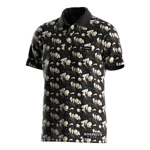 เสื้อยืดโพลีเอสเตอร์แขนสั้น Odm Sublimation สำหรับผู้ชาย เสื้อโปโลสีขาวปักโลโก้ตามสั่งสำหรับผู้ชาย - Product Image 1