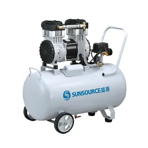 High Pressure 40L Tank Manufacturer Compressor Air Compressor Dryers 1.1 Kw 1.5 Hp 62dB Oil-Free Air Compressor From China