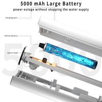 Bebedero Automático Inalámbrico Inteligente para Mascotas de 2L con Pantalla LCD, Resistente al Agua, para Perros y Gatos
