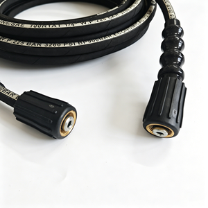 <span class=keywords><strong>Tuyau</strong></span> de nettoyeur haute pression 4000 PSI avec connecteur M22-14 |   <span class=keywords><strong>Tuyau</strong></span> en caoutchouc flexible |   Pour les lave-linge <span class=keywords><strong>à</strong></span> <span class=keywords><strong>gaz</strong></span> et électriques - Product Image 4