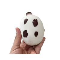 Mini-ballon anti-stress en forme de banane, motif lait, fait main, à rebond lent, jouet sensoriel à presser, boîte mystère, vente en gros