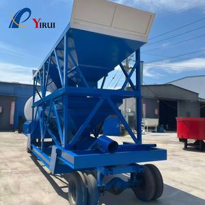 Planta Mezcladora de Concreto Móvil Eléctrica YHZM120 con Motor PLC para Minería, Metalurgia, Carreteras y Puentes, Envío Exprés con Garantía de Un Año - Product Image 2