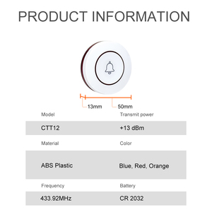 Bán nóng Không Dây Hệ Thống Phân Trang Của Khách Máy Nhắn Tin Nút Gọi Cho Nhà Hàng Và Quán Bar Cà Phê - Product Image 5