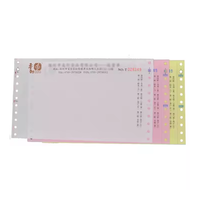 Papel de computadora sin carbón continuo Formulario NCR Papel de factura de Oficina de Impresión 9,5*11 "Hoja completa 241*280mm Papel de computadora NCR