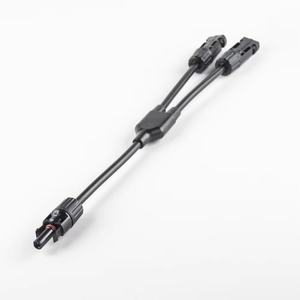 Vente en gros étanche <span class=keywords><strong>m</strong></span>âle à 2 femelles PV Solar MC Connecteur Y Branch Extension Power Adapter Cable Wire pour panneau solaire - Product Image 6