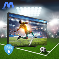 Écran LED numérique publicitaire périmétrique pour stade, étanche, intérieur/extérieur, couleur intégrale, pour périmètre de stade de football