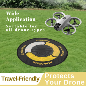 แผ่นลงจอด 003 แบบพกพา กันน้ำ ขนาด 25*25*5 ซม. <span class=keywords><strong>ราคา</strong></span>ถูก พับเก็บได้รวดเร็ว แผ่นรองแบบพับได้สองด้าน สำหรับโดรนควอดคอปเตอร์ - Product Image 2