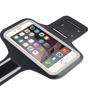 Top Quality Fashion Gym Running Sport Arm Band Cover Protective Mobile Phone Armbands For Iphone 6 4.7 Inch