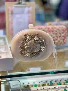 Compact <b>Resin</b> Clutch For Women With Stylish Design Durable Finish Perfect For Weddings And Cocktail Parties - Product Image 6