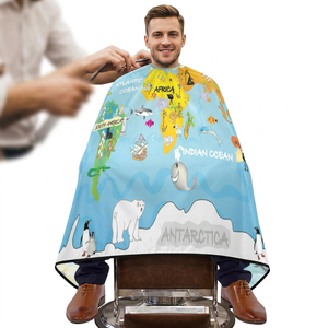 Capa de Barbero con Logotipo Personalizado, Capa Profesional para Cortar el Cabello, Delantal de Barbero de Primera Calidad, Capas de Peluquería - Product Image 1