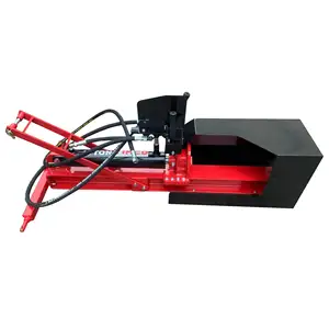3-Point Hitch Hydraulic Petrol Wood Cutter Log Splitter With Cover 18T High Quality Forestry Machinery Firewood Processor