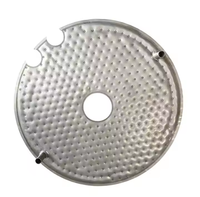 Plaque de contact gaufrée sur mesure pour échangeur de chaleur, en acier inoxydable, pour condenseur et évaporateur, avec soudure laser