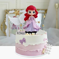 Venta al por mayor de alta calidad, modelo de pastel ficticio personalizado para pastelería, simulación de pastel de frutas para regalo de fiesta de cumpleaños