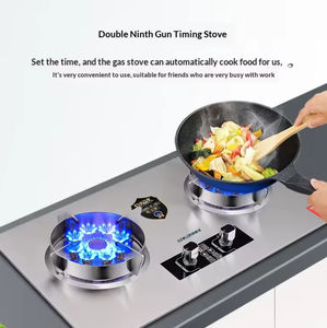 Cuisinière à <span class=keywords><strong>gaz</strong></span> moderne à <span class=keywords><strong>2</strong></span> brûleurs en acier inoxydable, cuisinière à <span class=keywords><strong>gaz</strong></span> de table portable, brûleurs à <span class=keywords><strong>gaz</strong></span> pour le <span class=keywords><strong>camping</strong></span> en plein air, pique-nique - Product Image 3