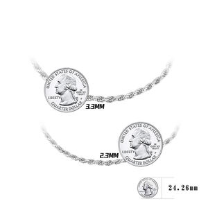 MA Yin <span class=keywords><strong>Fang</strong></span> 925เงินสเตอร์ลิงสร้อยข้อมือแบบบิดเกลียวสำหรับผู้ชายการเน้นเพทายสำหรับงานเลี้ยงงานแต่งงานการขาย925เงิน - Product Image 6