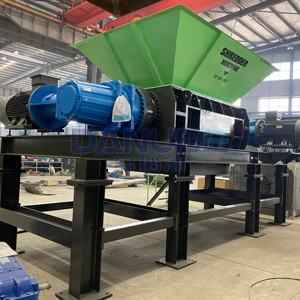 Heavy Duty Dual Axis <b>Shredding</b> Equipment Aluminum Waste Shredder Scrap Metal Crushing Machine - Product Image 1