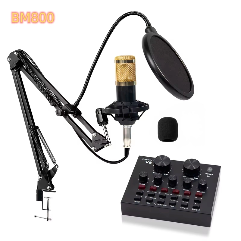 Wholesale V8 Sound Card With BM800