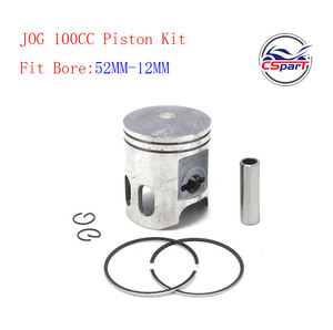 50mm 52mm 12mm Kit de anillo de pistón para correr 90CC 100cc Minarelli soleado <span class=keywords><strong>Keeway</strong></span> Roketa Scooter ATV Buggy - Product Image 3